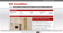 Desktop Screenshot of goimmobiliareimola.it